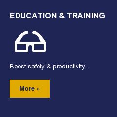 Education & Training Boost safety & productivity. More »